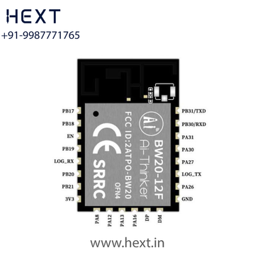 BW20-12F Dual-Band WiFi 4 BLE 5.0 Module SMD-16 | RTL8720DN High Performance IoT Module | AI-Thinker