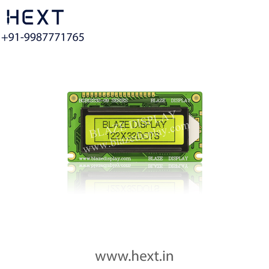 BGG128128-09 – 128×128 STN Graphic LCD Display | COG | ST7528 | Blaze Display Technology