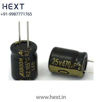 RZ Series – DIP High Frequency Low Resistance Aluminum Electrolytic Capacitor | 6.3V–120V | 10000 Hours at 105°C | AXBOOM