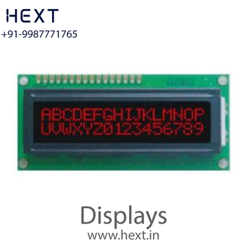 JHD659-162 FN/R 16×2 LCD FSTN Black Red | JHD DISPLAYS