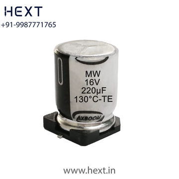 MW Series – SMD High Temperature Aluminum Electrolytic Capacitor | 16V–100V | 2000 Hours at 130°C | AXBOOM