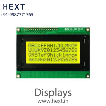 JHD539-164 Y/YG 16×4 LCD Yellow Green STN | JHD DISPLAYS
