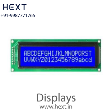 JHD608-202 B/W 20×2 LCD Blue Negative White LED | JHD DISPLAYS