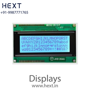 JHD629-204 G/W 20×4 LCD Grey White | JHD DISPLAYS