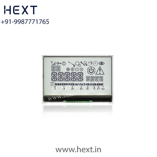 BCG1203-01 – 12×3 Character COG LCD Display | STN Yellow-Green Positive | ST7036 | Blaze Display
