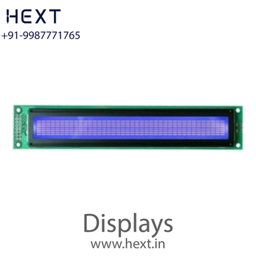JHD824B-402 B/W 40×2 LCD Blue Negative White LED | JHD DISPLAYS