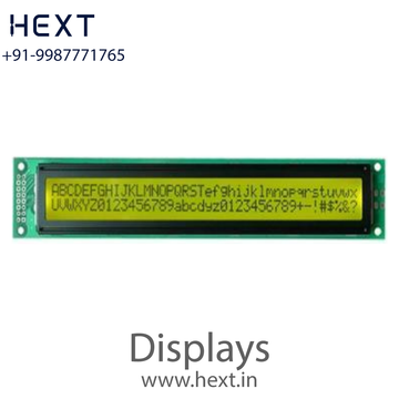 JHD824B-402 Y/YG 40×2 LCD Yellow Green Backlight | JHD DISPLAYS