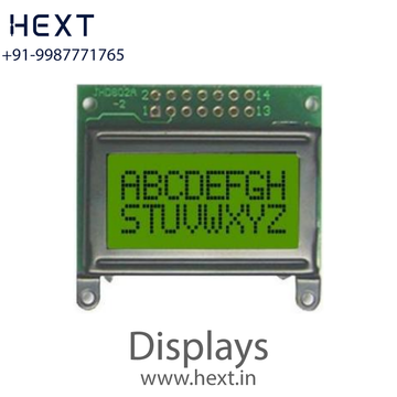 JHD802A Y 8×2 LCD No Backlight | JHD DISPLAYS
