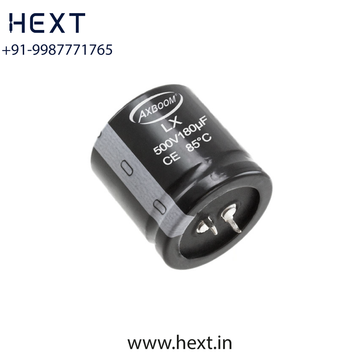 LX Series – Snap-in Aluminum Electrolytic Capacitor | 200V–500V | 8000 Hours at 85°C | AXBOOM