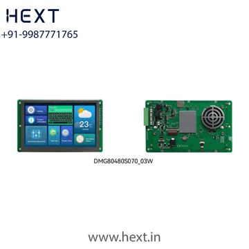 DMG80480L070_01WTR 7.0 Inch TN TFT LCD Touch Display 800×480 | Resistive Touch | TTL/RS232 Interface | DWIN