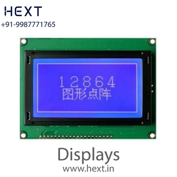 JHD622-12864 B/W 128×64 LCD Blue Negative | JHD DISPLAYS