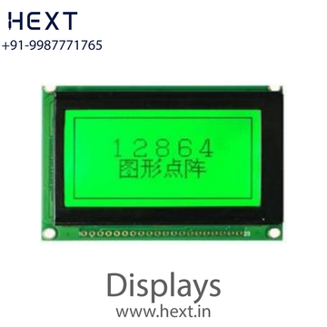 JHD613-12864 Y/JG 128×64 LCD Jade Green | JHD DISPLAYS