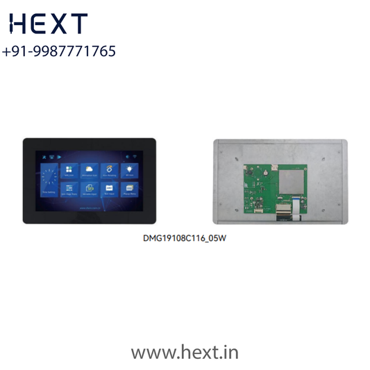 DMG19108C116_05W 11.6 Inch IPS TFT LCD Touch Display 1920×1080 | Resistive/Capacitive Touch | TTL/RS232 Interface | DWIN