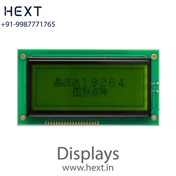 JHD524 Y/YG 192×64 LCD Yellow Green | JHD DISPLAYS