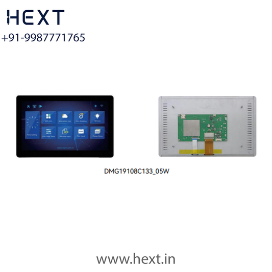 DMG19108C133_05W 13.3 Inch IPS TFT LCD Touch Display 1920×1080 | GG Touch | TTL/RS232 Interface | DWIN
