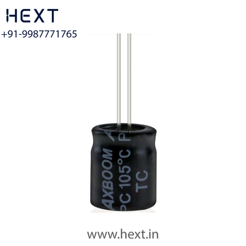 PC Series – DIP High Frequency Low Resistance Aluminum Electrolytic Capacitor | 6.3V–450V | 3000 Hours at 105°C | AXBOOM