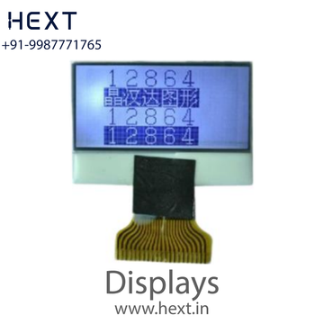 JHD754 FP/W 128×64 COG LCD White Backlight | JHD DISPLAYS