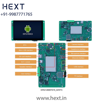 DMG10768C080_32WTC 8.0 Inch Linux Smart HMI Display 1024×768 IPS | RK3566 | Linux 4.19 | DWIN