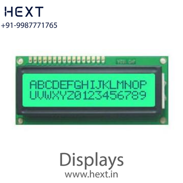 JHD659-162 Y/JG-75 16×2 LCD 3.3V Jade Green Backlight | JHD DISPLAYS