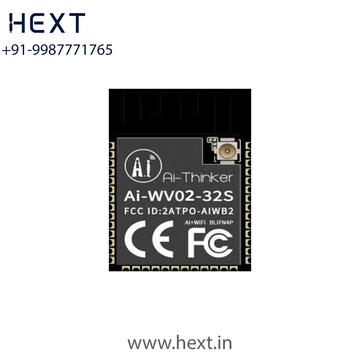 Ai-WV02-32S AI LLM WiFi 6 BLE 5.3 Module SMD-40 | Voice AI + Edge Computing Smart Module | AI-Thinker