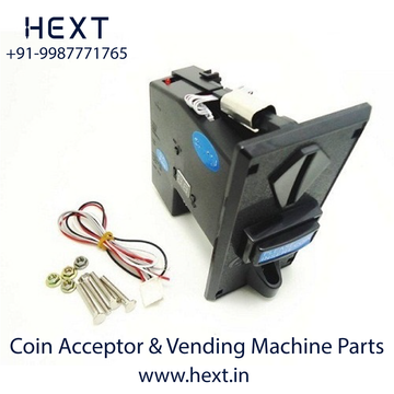 JY910 Electronic Coin Acceptor | Multi-Coin Selector for Vending, Arcade & Gaming Machines