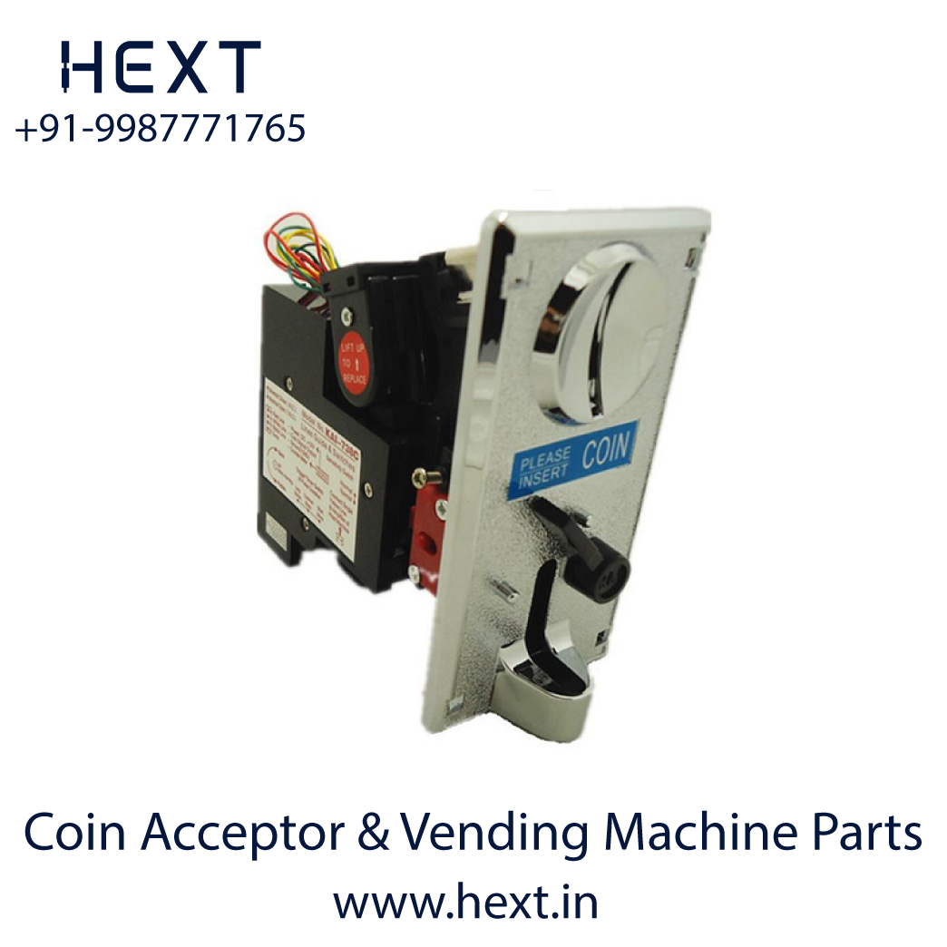 KAI738C Electronic Coin Acceptor | Multi-Coin Selector for Vending & Arcade Machines