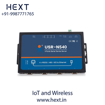 USR-N540-H7 Serial to Ethernet Converter | 4-Port Industrial Serial Device Server | USR IoT