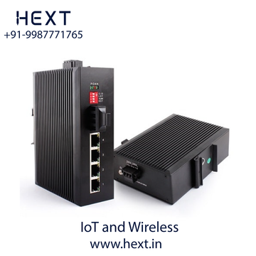USR-SDR041 Industrial Ethernet Switch | 4-Port Unmanaged Switch | USR IoT