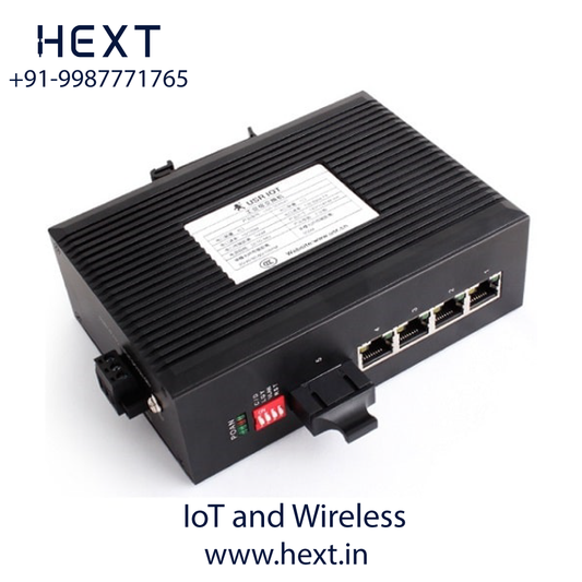 USR-SDR041 Industrial Ethernet Switch | 4-Port Unmanaged Switch | USR IoT