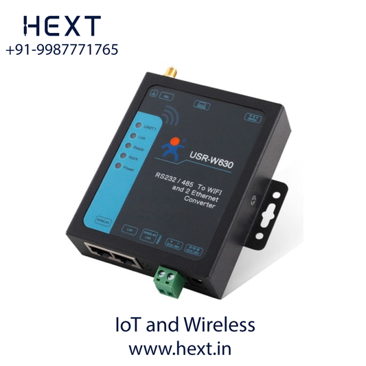 USR-W630 Serial to WiFi Converter | RS232/RS485/RS422 to Wireless Module | USR IoT